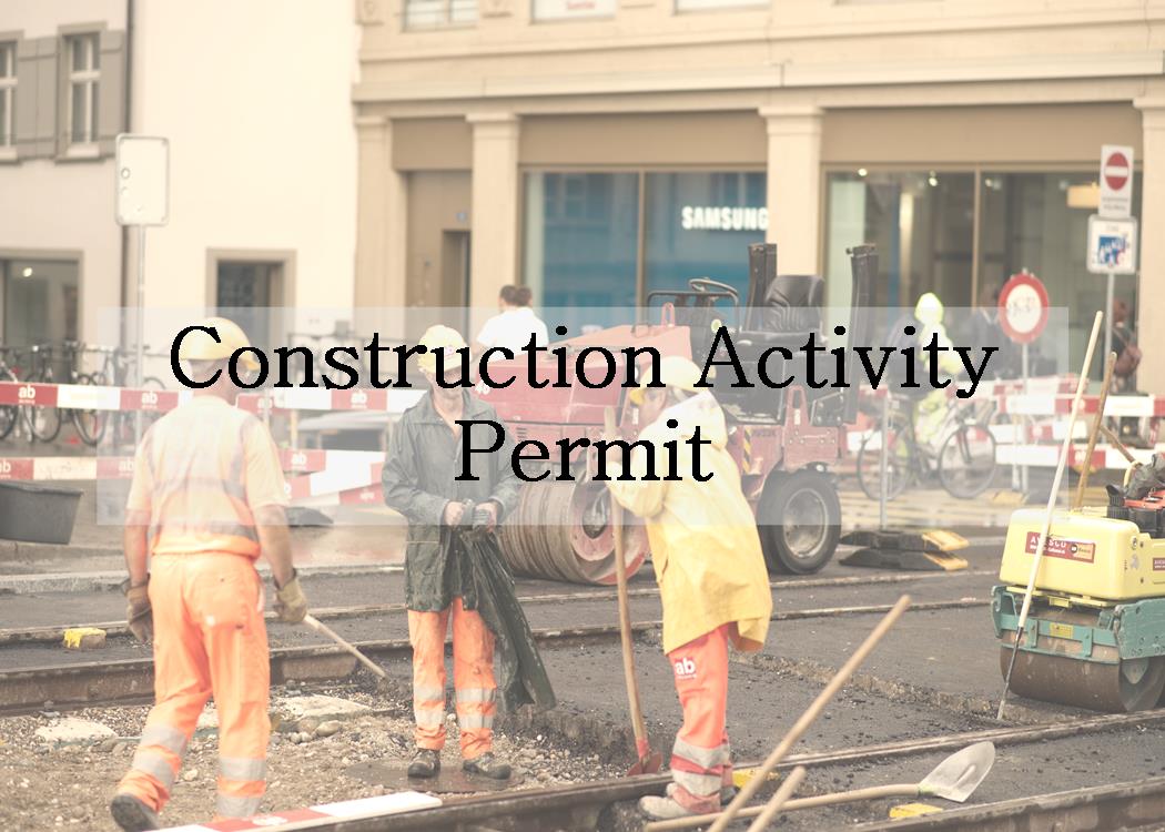 Construction Activity Permit